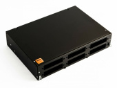 Оптические компоненты СКС бокс оптич.fo-19v-2u-6xslt-w130h30-48un-bk ун.19"выд.,с пол.,от8до48п.(sc,duplexlc,st,fc),со сп.пл.,б.пиг.и пр.ад.,2u,чер. | 401219 | hyperline выгодная цена