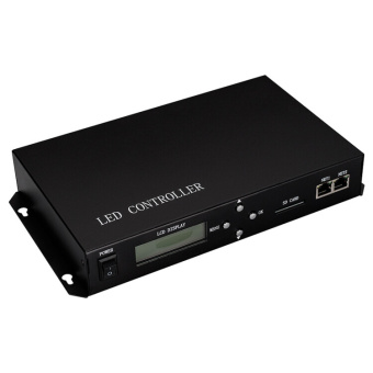 1Ленты светодиодные контроллер hx-803tc-2 (170000pix, 220v, sd-card, tcp/ip) | 023048 | arlight выгодная цена