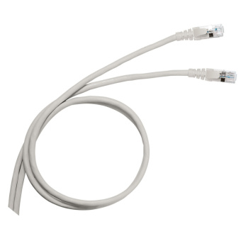 1Шкафы и стойки телекоммуникационные 19 коммутационный шнур rj 45 - категория 5е - u/utp - pvc - неэкранированный - 2 м | 051637 | legrand выгодная цена