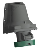 Разъемы промышленные розетка для монтажа на поверхность easy&safe 332ers2w, 32a, 3p+e, ip67, 2ч|2cma101240r1000| abb выгодная цена