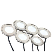 Ленты светодиодные набор kt-r-6x0.5w led white 12v (круг) | 018239 | arlight выгодная цена