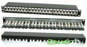 Патч-панели патч-панель pp2-19-24-8p8c-c6a-sh-110d 19", 1u, 24 порта rj-45 полн. экран., категория 6a, dual idc | 48584 | hyperline выгодная цена