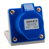 Разъемы промышленные розетка 123-32а-6h-220ac-2p+pe-ip44 | 222747 | кэаз выгодная цена