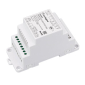Ленты светодиодные диммер smart-d23-dim-push-din (12-36v, 4x5a, 0/1-10v) (arlight, ip20 пластик, 5 лет) | 033758 | arlight выгодная цена