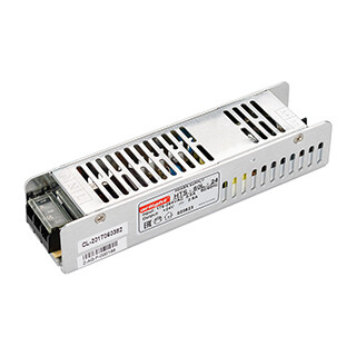 1Ленты светодиодные блок питания hts-60l-24 (24v, 2.5a, 60w) (arl, ip20 сетка, 3 года) | 020823 | arlight выгодная цена