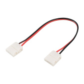 Ленты светодиодные коннектор выводной fix-mono-10mm-150mm-x2 (5060) | 023948 | arlight выгодная цена