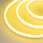 Ленты светодиодные гибкий неон galaxy-1608-5000cfs-2835-100 12v lemon (16x8mm, 12w, ip67) (arlight, 12 вт/м, ip67) | 031816 | arlight выгодная цена