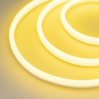1Ленты светодиодные гибкий неон galaxy-1608-5000cfs-2835-100 12v lemon (16x8mm, 12w, ip67) (arlight, 12 вт/м, ip67) | 031816 | arlight выгодная цена