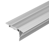 Ленты светодиодные профиль с экраном alu-stair-dk-2000 anod+frost | 015473 | arlight выгодная цена