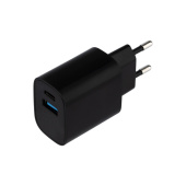 Разное сетевое зарядное устройство usb + type-c, 5v, 2.4 a, черное | 16-0297 | rexant выгодная цена