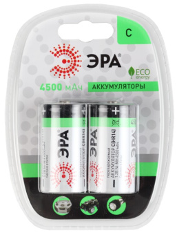 1Элементы питания и аккумуляторы аккумулятор hr14-2bl 4500mah (12/96/4608) | c0042098 | эра выгодная цена