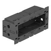Кабельные каналы монтажная коробка тройная modul45 71gd9-2 160x76x51 мм (полиамид,серый) (71gd9-2) | 6288579 | obo bettermann выгодная цена