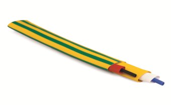 1Изделия для монтажа и опрессовки кабеля термоусаживаемая огнестойкая трубка для термотрансферной печати 9,5/3,0мм желтый 3:1 | 2flnf301p95y | dkc выгодная цена