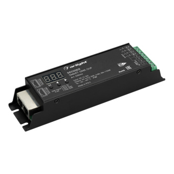 1Ленты светодиодные декодер smart-dmx-suf (12-36v, 4x8a, rj45) (arlight, ip20 металл, 5 лет) | 028444 | arlight выгодная цена