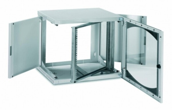 1Шкафы и стойки телекоммуникационные 19 шкаф opb 19" 15u 600x500 поворотная рама | nsyopb15u5p | schneider electric выгодная цена