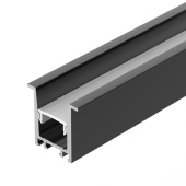 Ленты светодиодные профиль sl-comfort-2322-f-2000 anod black (arlight, алюминий) | 031771 | arlight выгодная цена