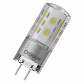 Лампы (источники света) лампа светодиодная диммируемая led star pin cl 4,5w/827 12v gy6.35 6x1 | 4058075607255 | osram выгодная цена
