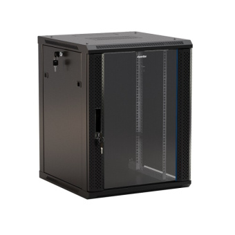 1Шкафы и стойки телекоммуникационные 19 шкаф наст.twb-2266-gp-ral9004 19-дюй. (19"), 22u, 1086x600х600мм, стекл. дверь с перф.по бокам, ручка с замком,черн. (разоб.) | 392643 | hyperline выгодная цена