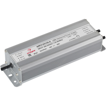 1Ленты светодиодные блок питания arpv-05100-a (5v, 20.0a, 100w) (arlight, ip67 металл, 3 года) | 019468(1) | arlight выгодная цена