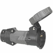 Разъемы промышленные мобильная розетка hypra - ip 66/67-55 - 2к+3 - 250 в - бытовое назначение - 16 а - пластик | 053937 | legrand выгодная цена