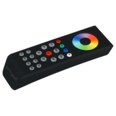 Ленты светодиодные сенсорный пульт sr-2819t black (rgbw 2 зоны) | 018297 | arlight выгодная цена