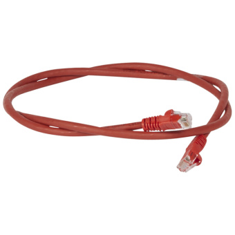 1Шкафы и стойки телекоммуникационные 19 коммутационный шнур rj 45 - категория 6 - u/utp - lszh - неэкранированный - 3 м - красный | 051864 | legrand выгодная цена