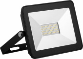 Прожекторы прожектор светодиодный sfl90-30 2835smd 30w 4000k ac220v/50hz ip65, черный в компактном корпусе, 150*27*110 мм | 55076 | saffit выгодная цена