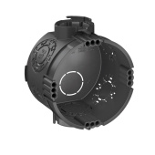 Коробки распределительные монтажная коробка для твердых стен, ?60mm, h46mm, 7 вводов, без галогена, 25 шт в уп | 2003700 | obo bettermann выгодная цена