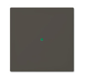 Розетки, выключатели, звонки электрические sr-1-95 клавиша одинарная free@home, basic 55, цвет chateau-black | 6220-0-0686 | 2cka006220a0686 | abb выгодная цена