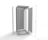 Шкафы и стойки телекоммуникационные 19 шкаф напольный wz-ecod-42u8010-12aa-01-0000-011 19",eco-line,42u,1988х800х1000мм,стек.пер.дв.,ст.зад.и бок.пан.,сер.(ral 7035)разобр.| 376733 | zpas выгодная цена