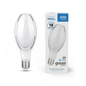 Лампы (источники света) лампа светодиодная промышленная basic bt110 ac180-240v 50w 4900lm 6500k e40 led 1/20 | 11834352 | gauss выгодная цена