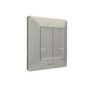 Умный дом выключатель умный беспроводной 2-кл. valena life алюм. netatmo | 752387 | legrand выгодная цена