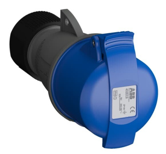 1Разъемы промышленные розетка кабельная easy&safe 432ec9,32а,3p+n+e,ip44,9ч|2cma102053r1000| abb выгодная цена