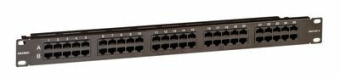 1Патч-панели патч-панель телефонная 19",1u,cat3, 50 портов rj45 | rn3pp501bk | dkc выгодная цена