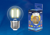Лампы (источники света) лампа светодиодная led-g45-5w/ww/e27/cl/mb glm10tr led. «шар», прозр серия multibright. 3000k 100-50-10 . | ul-00002370 | uniel выгодная цена