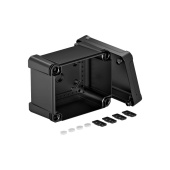 Коробки распределительные распределительная коробка x10c, ip 67, 191х151х126 мм, черная, сплошная стенка | 2005606 | obo bettermann выгодная цена