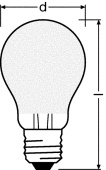 Лампы (источники света) лампа светодиодная led star+ cl a cri90gl fr 60 non-dim 7, 5w/927 e27 | 4058075813670 | osram выгодная цена
