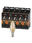 Лампы (источники света) лампа светодиодная f-led b35-9w-827-e14 gold (филамент, свеча золот, 9вт, тепл, e14) | б0047034 | эра выгодная цена
