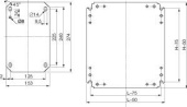 Шкафы, боксы и аксессуары плата плоская 300х200 | nsymm32 | schneider electric выгодная цена