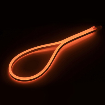 1Ленты светодиодные образец гибкий неон arl-cf2835-classic-220v amber (26x15mm)-1m (arlight, -) | 025669 | arlight выгодная цена