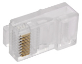 Разъемы RJ разъём rj-45 utp для кабеля кат.5e generica|cs3-1c5eu-g|itk выгодная цена