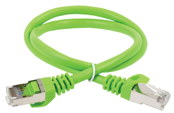 1Патч-корды коммутационный шнур кат. 5е utp pvc 10м зеленый | pc02-c5eu-10m | itk выгодная цена