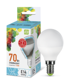 Лампы (источники света) лампа светодиодная led-шар-standard 7.5вт 230в е14 4000к 675лм | 4690612003979 | asd выгодная цена