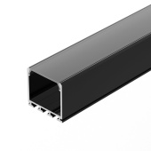 Ленты светодиодные профиль pls-lock-h25-2000 anod black | 028123 | arlight выгодная цена