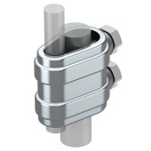 BETTERMANN соединительный зажим для прутка продольный (223 o din zn) | 5335140 | obo bettermann выгодная цена