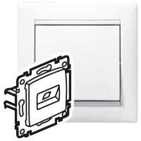 1Розетки, выключатели, звонки электрические valena белый розетка информационная rj 45 - кат. 6 - stp - 2 выхода - на винтах | 774245 | legrand выгодная цена