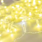 Ленты светодиодные светодиодная гирлянда ard-string-classic-10000-clear-100led-flash gold (230v, 7w) (ardecoled, ip65) | 025820 | arlight выгодная цена