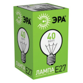 Лампы (источники света) лампа накаливания лон дш40-230-e27-cl (100/4900) | c0039815 | эра выгодная цена