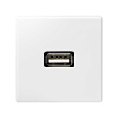 Розетки, выключатели, звонки электрические simon connect зарядное устройство usb, к45, uпост = 5 в, белый | k126b-9 | simon выгодная цена