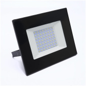 Прожекторы прожектор светодиодный ll-921 2835 smd 50w 6400k ip65 ac220v/50hz, черный 167*198*28 мм | 32102 | feron выгодная цена